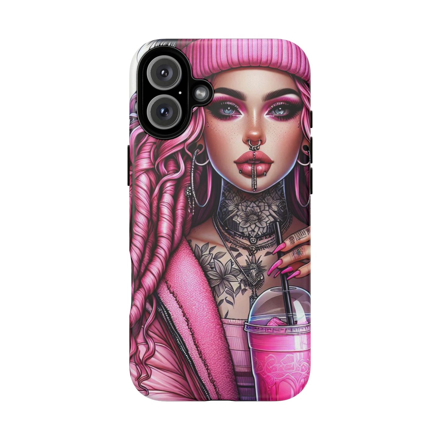 Pink Rebellion – Edgy Street Style & Tattooed Chic Mobile Cover