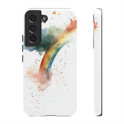 Mystic Splash Rainbow Watercolor Phone Case for iPhone, google Pixel & Samsung