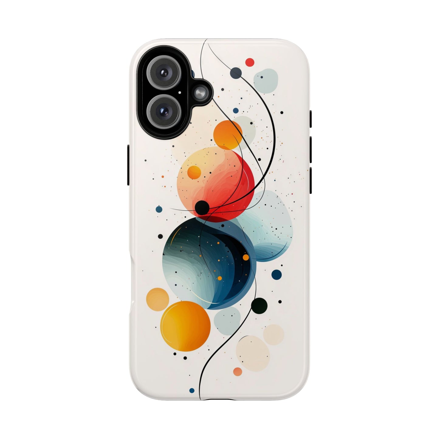 Orbital Drift – Cosmic Flow Abstract Phone Case for iPhone, Samsung & Pixel