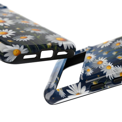 Witchy Daisy Flowers Phone Case Vintage Botanical Cover
