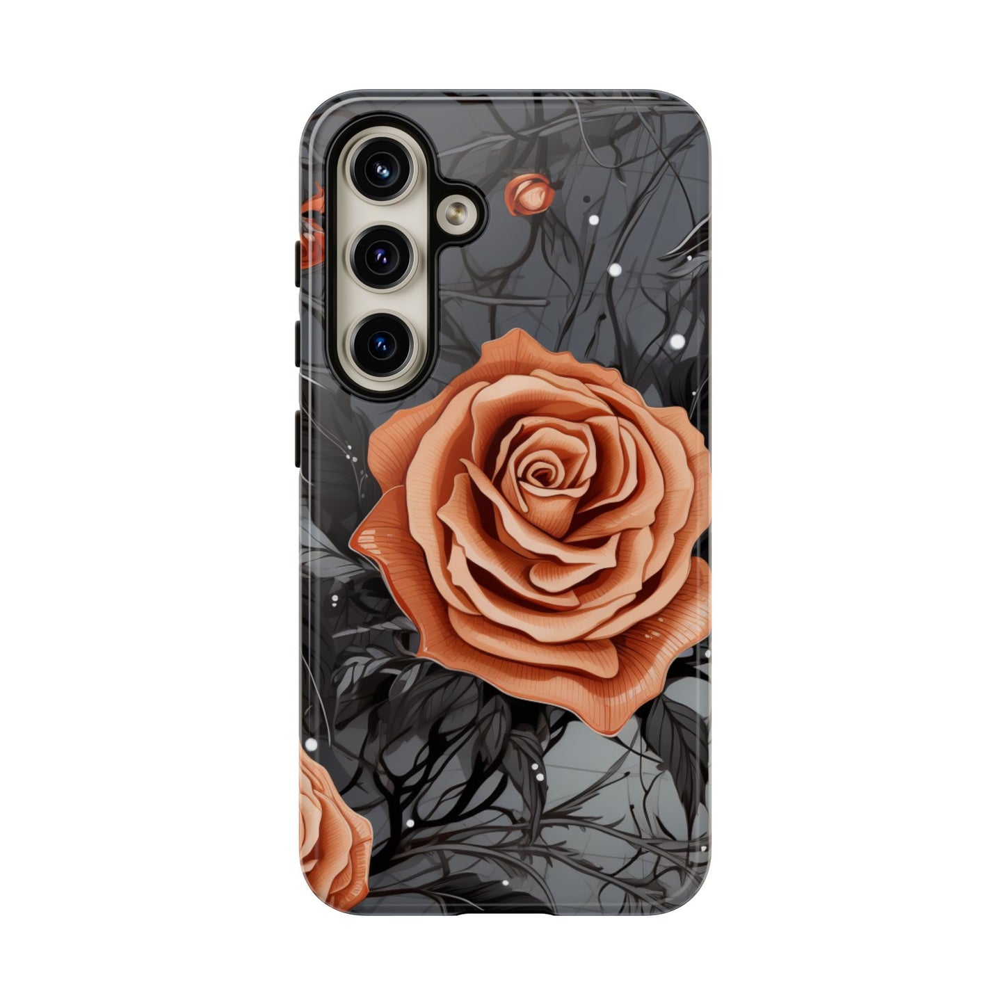 Mystic Noir Rose Mobile Case