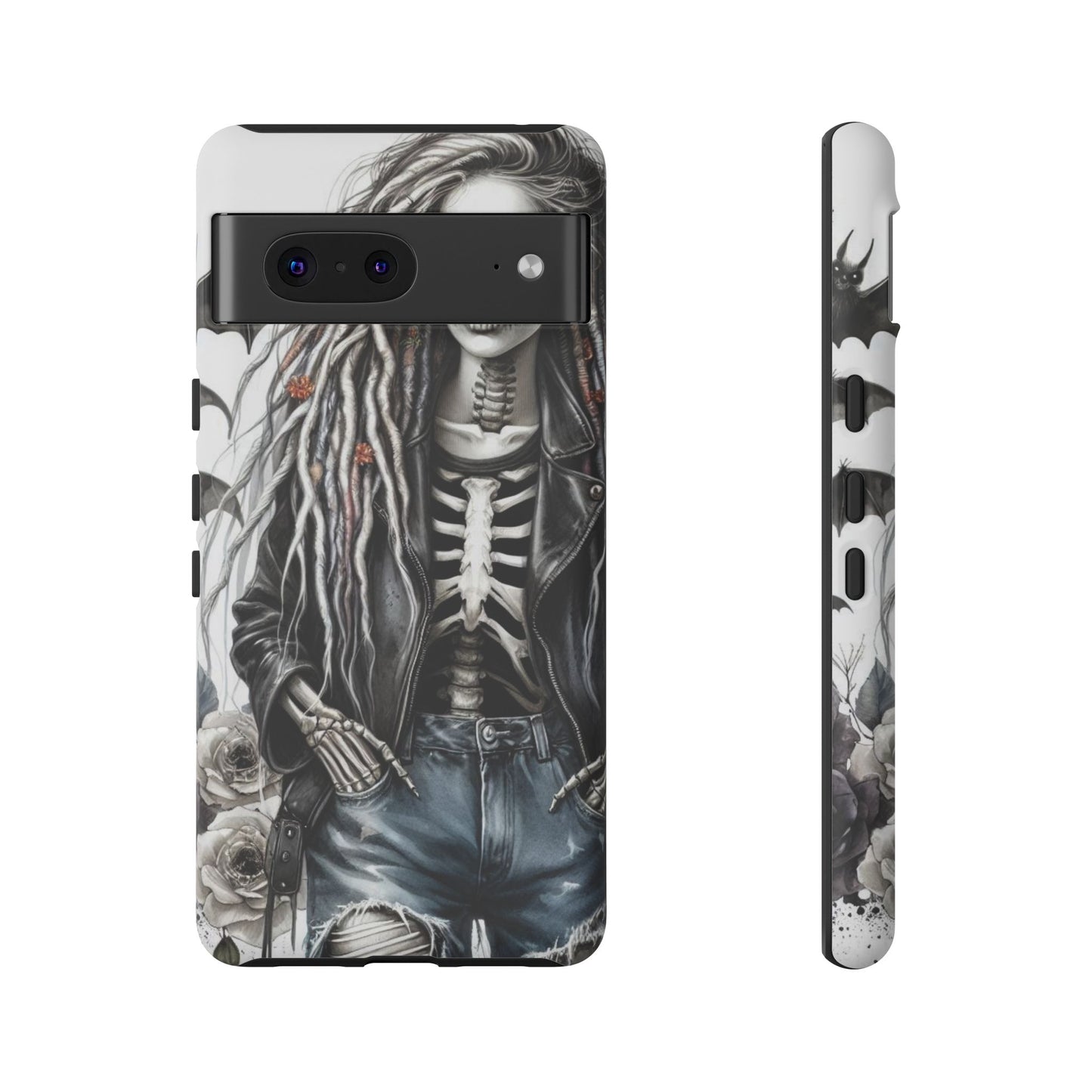 Skull Queen – Gothic Skeleton & Dark Grunge Mobile Cover