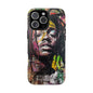 Basquiat Art iPhone Case – Bold, Graffiti-Inspired Street Art Cover - iPhone, Samsung & Google Pixel Cover - Artistic Painting Case, Art Lover Gift