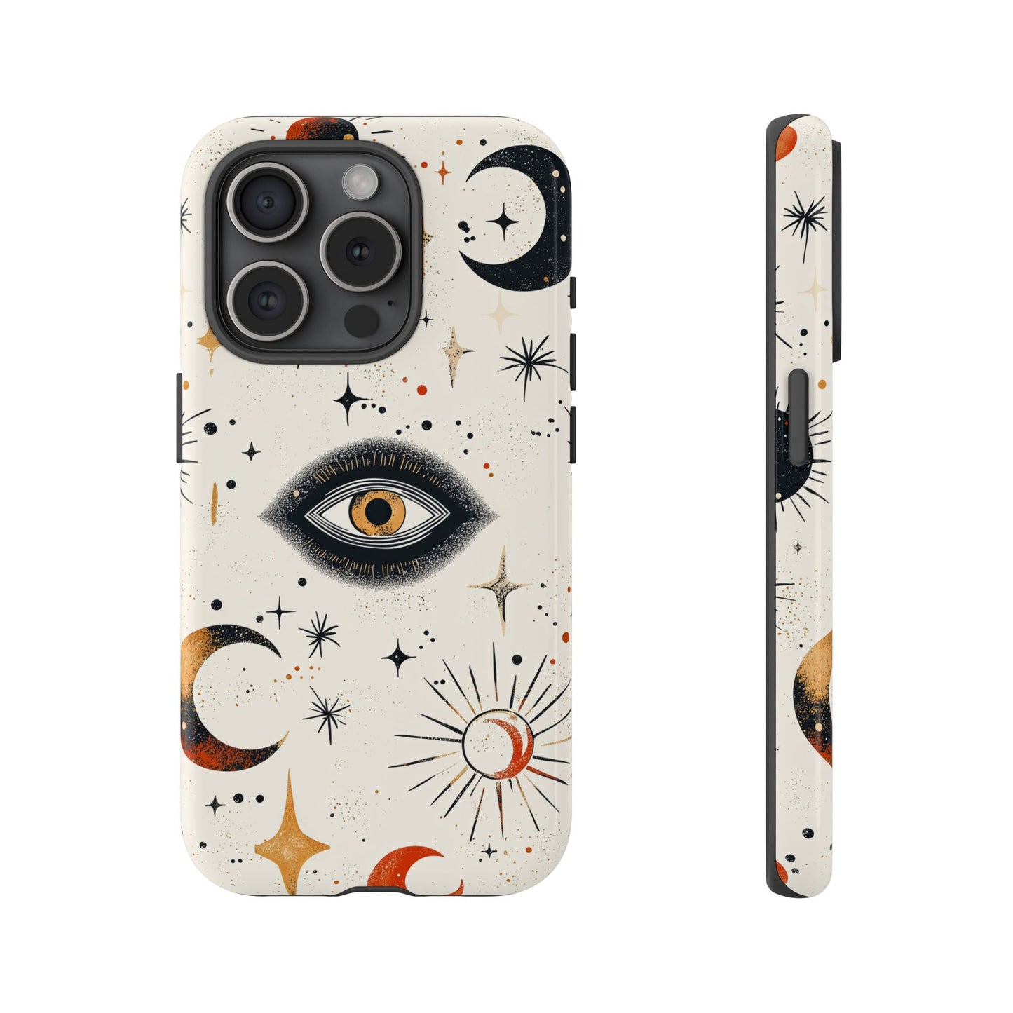 Mystic Moon & Stars Boho Phone Case for iPhone, Pixel & Samsung
