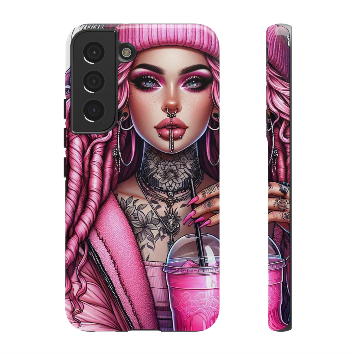Pink Rebellion – Edgy Street Style & Tattooed Chic Mobile Cover