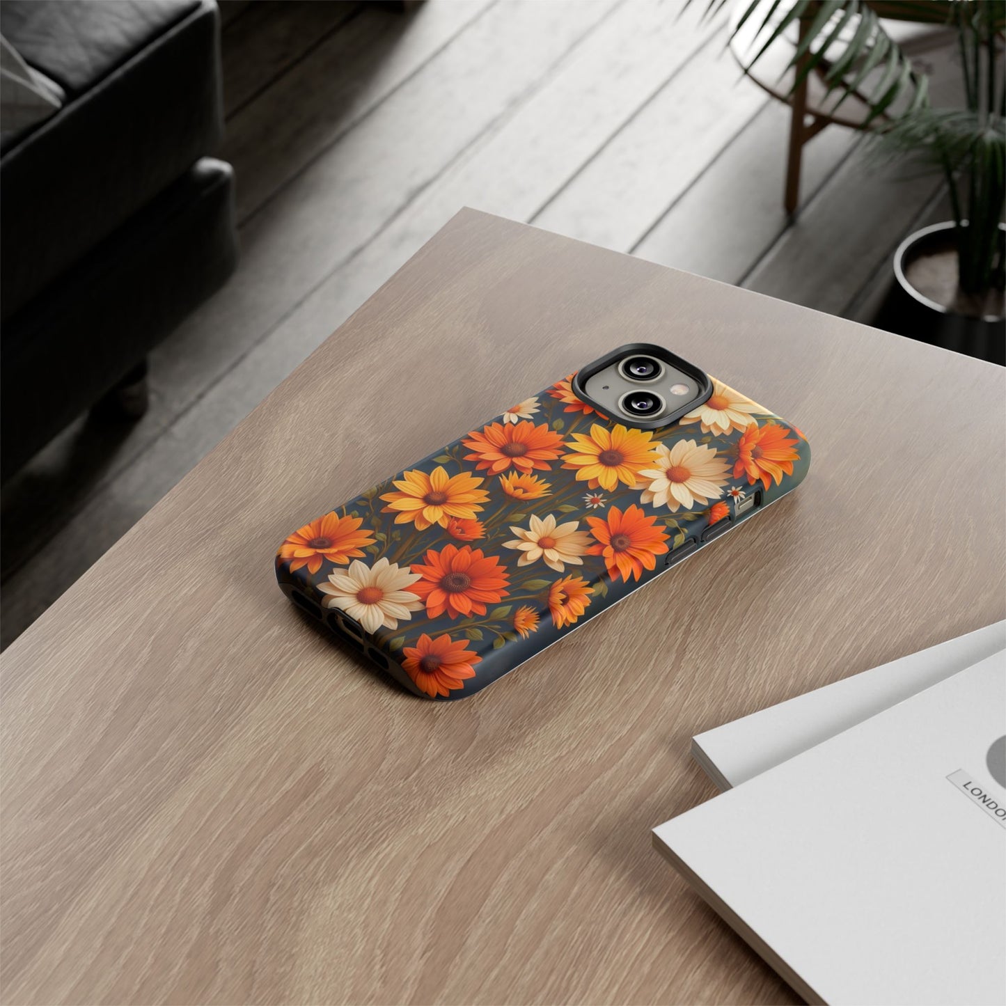 Boho Vibrant Floral Tapestry Case Design, Iphone Case
