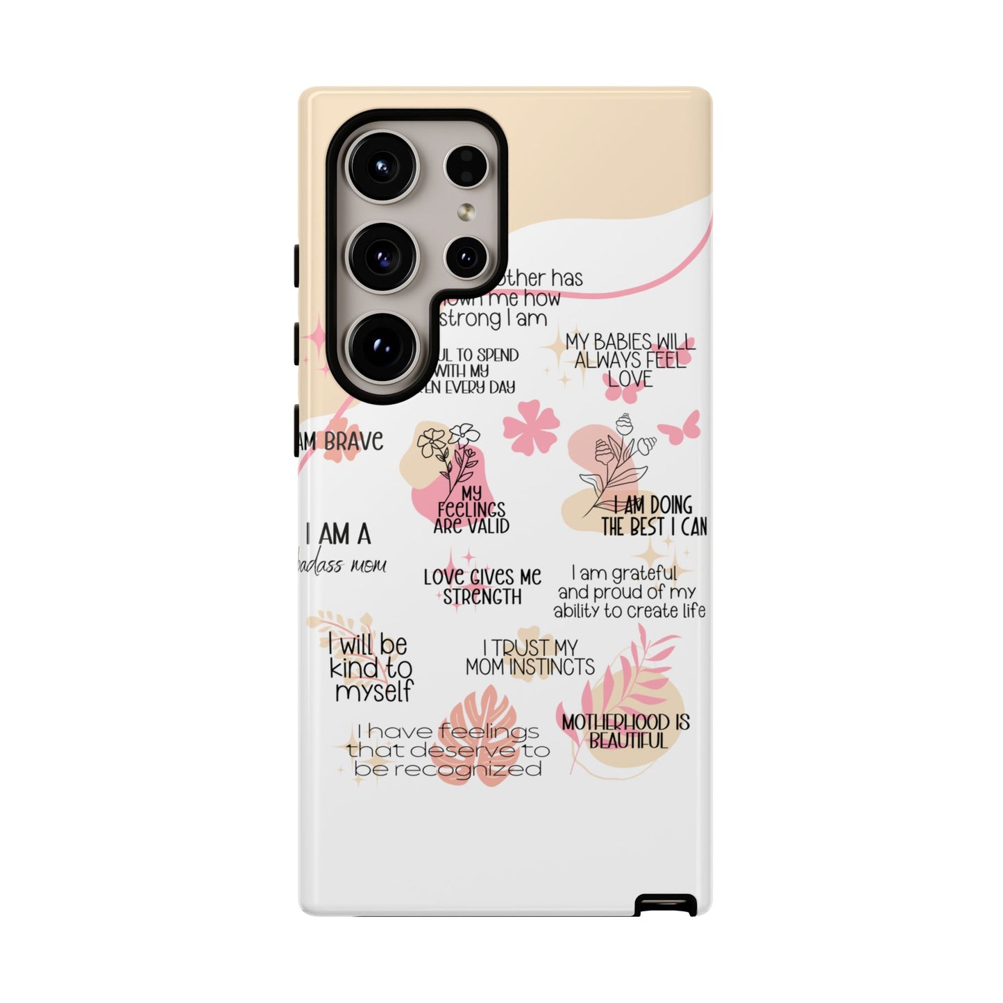 Motivational Quotes Phone Case – iPhone, Samsung & Google Pixel Inspirational Cover