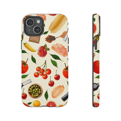 Fresh Fruits & Veggies Pattern Phone Case