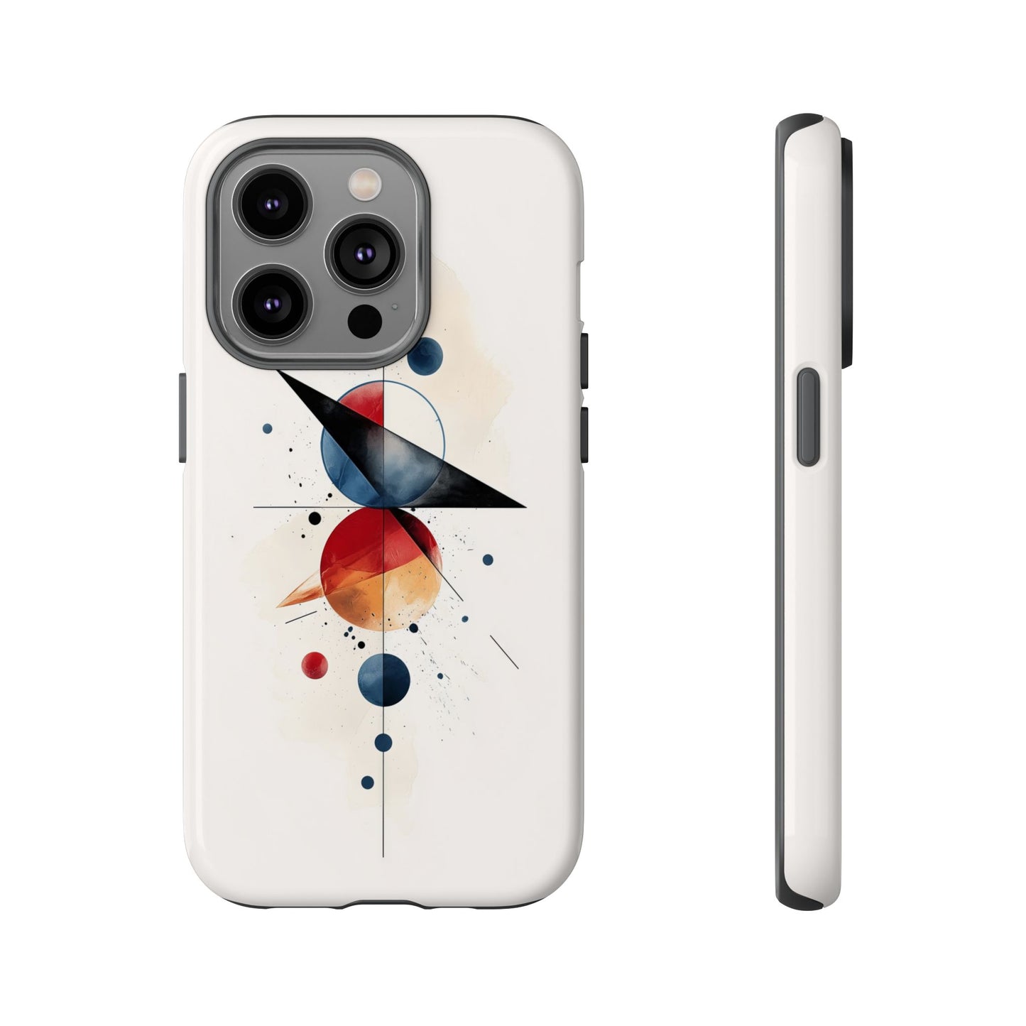 Orbital Drift – Abstract Space Geometry Phone Case for iPhone, Samsung & Pixel