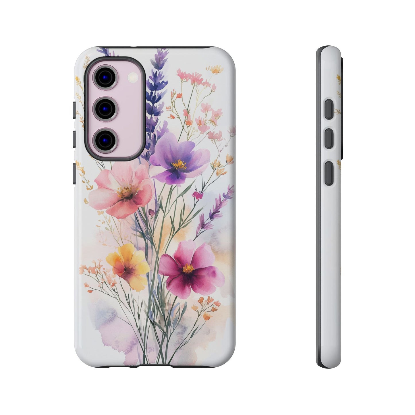 Blooming Meadow Watercolor Phone Case for iPhone, google Pixel & Samsung