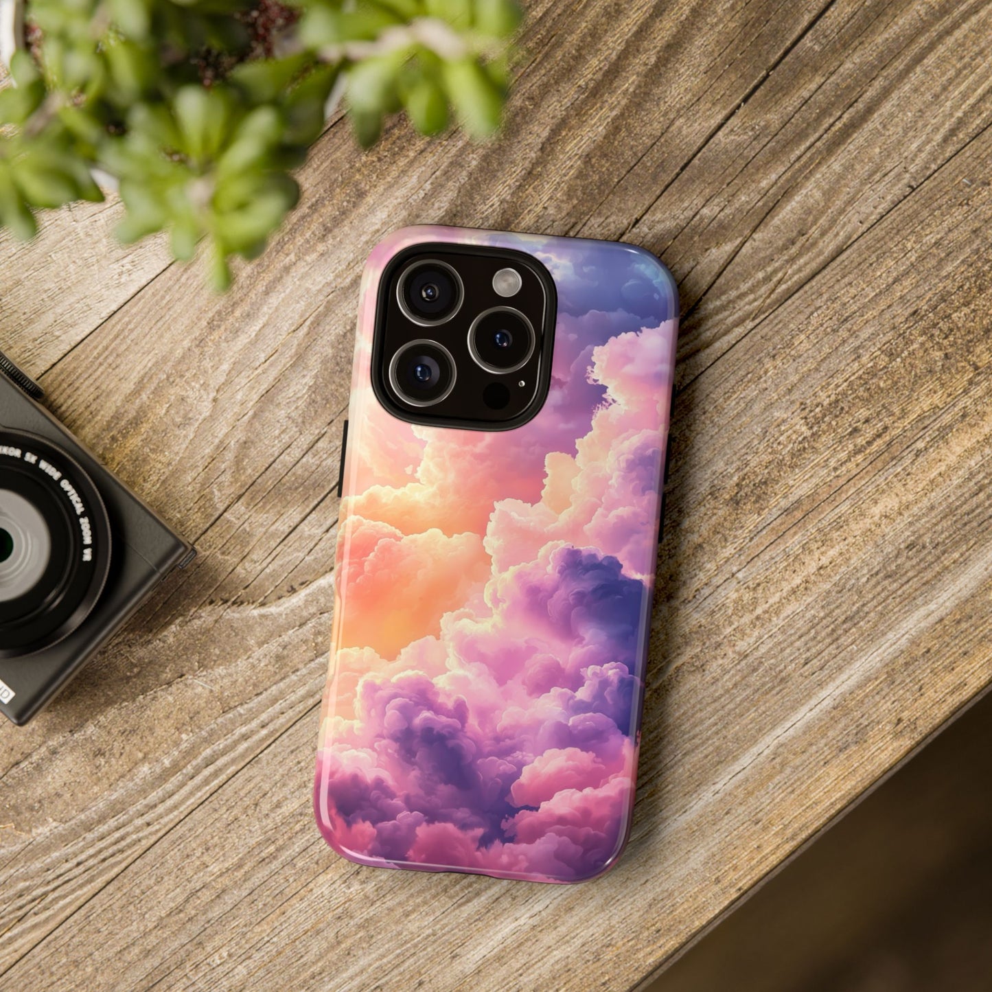 Cloud Bloom Watercolor Phone Case for iPhone, google Pixel & Samsung