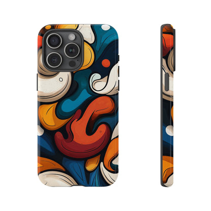Molten Motion – Bold Abstract Swirl Phone Case for iPhone, Google Pixel, Samsung