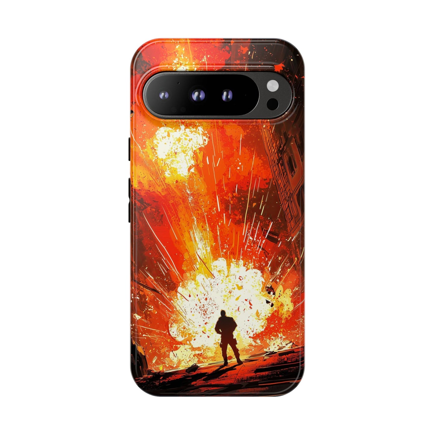 Last Man Standing | Explosion Hero Phone Case for iPhone, Samsung & Pixel