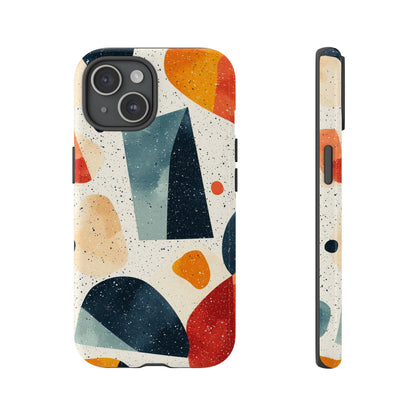 Golden Noir Terrazzo Phone Case for iPhone, Pixel & Samsung
