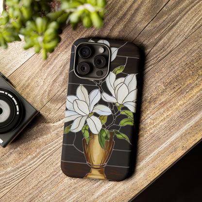 Stained Glass Floral Phone Case