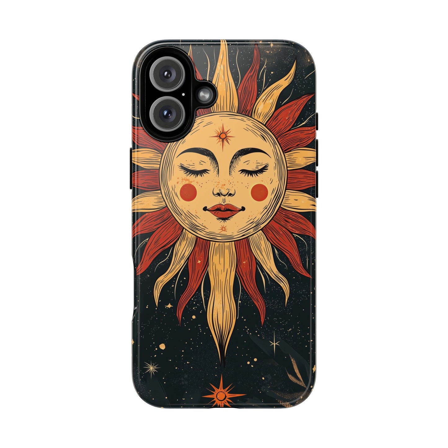 Boho Cosmic Sun Phone Case for iPhone, Pixel & Samsung