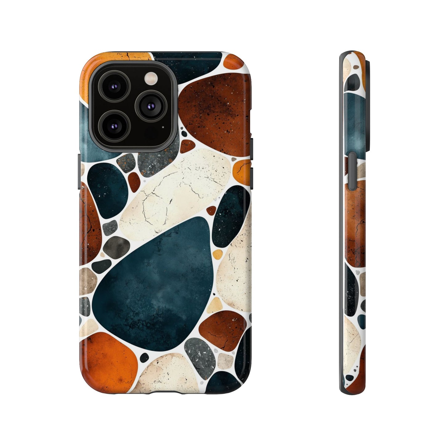Rustic Charm Terrazzo Phone Case for iPhone, Pixel & Samsung