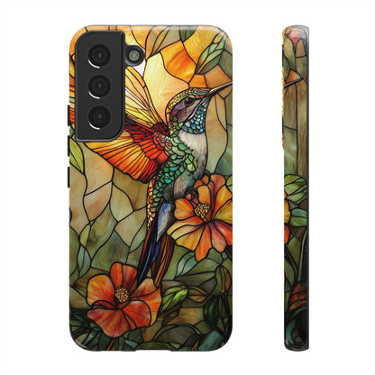 Whispers in Flight – Mosaic Hummingbird Phone Case for iPhone, Samsung & Pixel