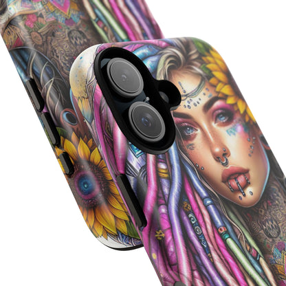 Boho Mandala Goddess – Ethereal Tattoo Art Mobile Cover
