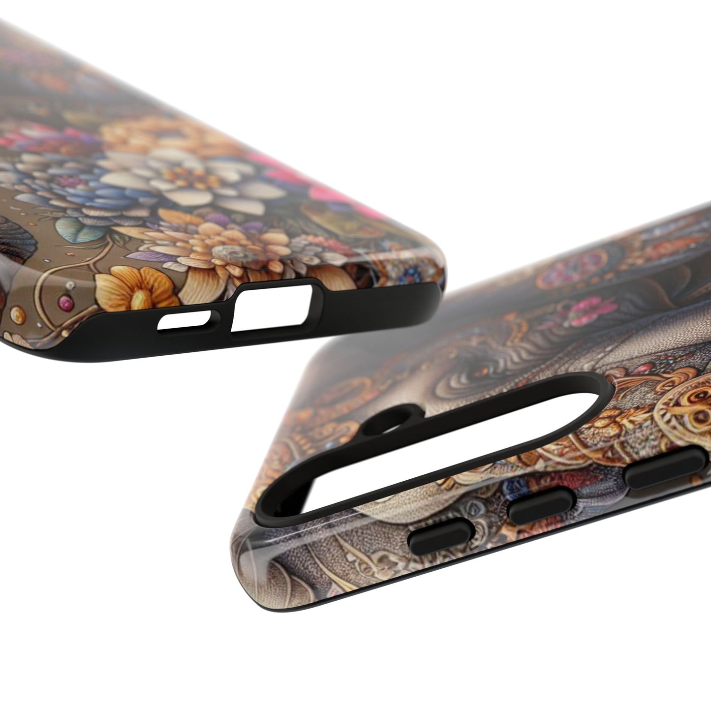 Royal Ornate Elephant Mobile Cover – Luxurious Bohemian Art