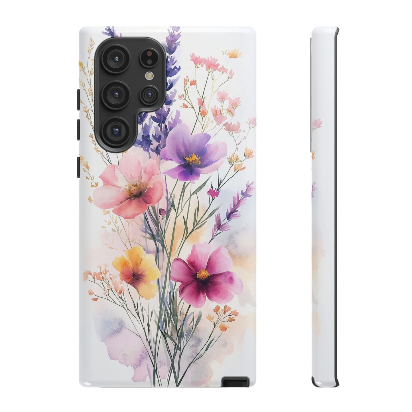 Blooming Meadow Watercolor Phone Case for iPhone, google Pixel & Samsung