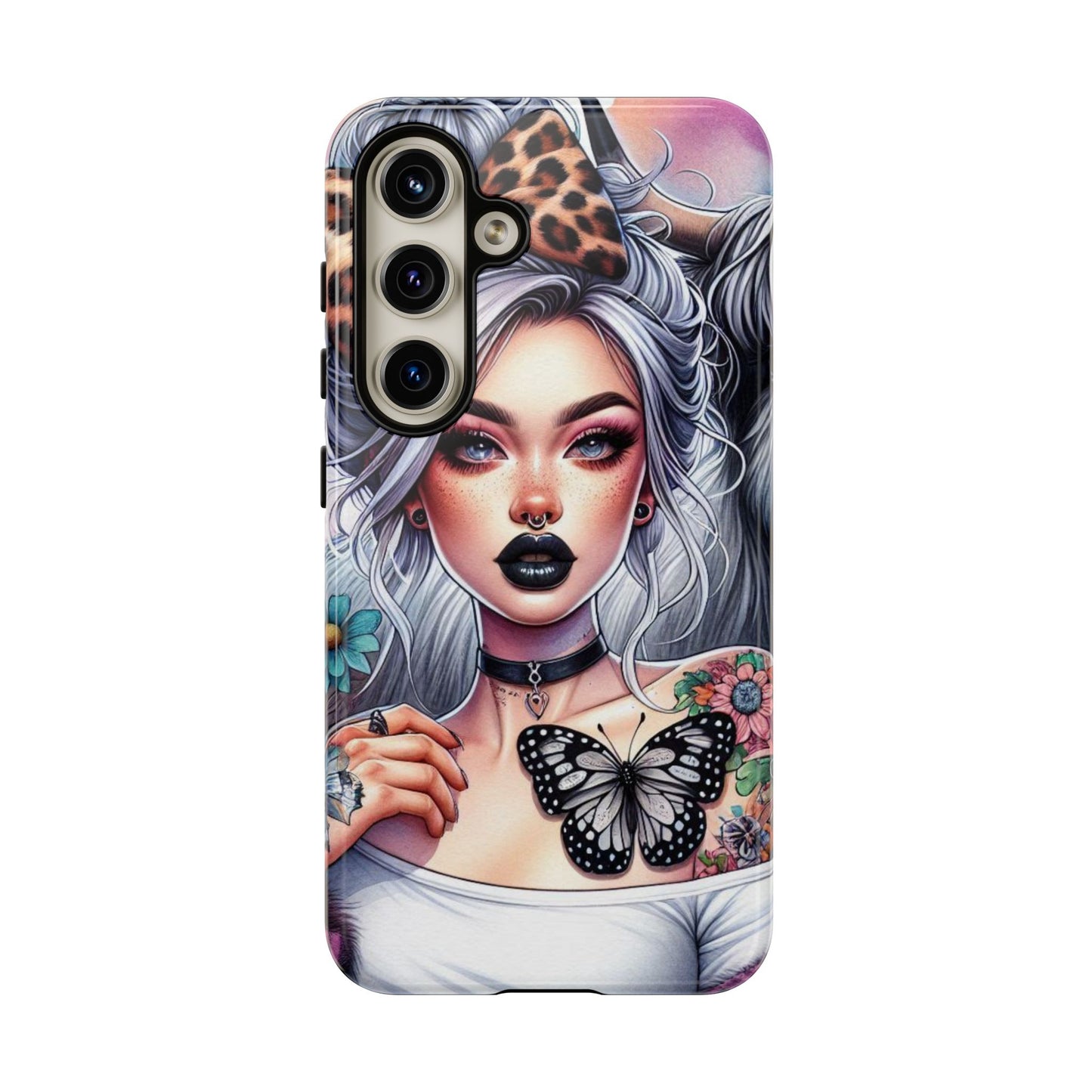 Wild Spirit – Gothic Chic & Nature Fusion Mobile Cover