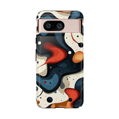 Molten Drift – Abstract Art Phone Case for iPhone, Samsung & Pixel
