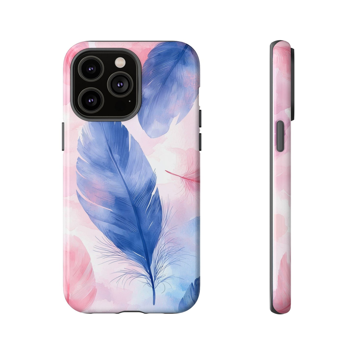 Pastel Plume Watercolor Phone Case for iPhone, google Pixel & Samsung