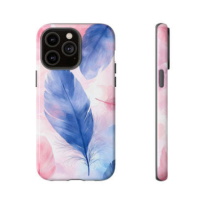 Pastel Plume Watercolor Phone Case for iPhone, google Pixel & Samsung