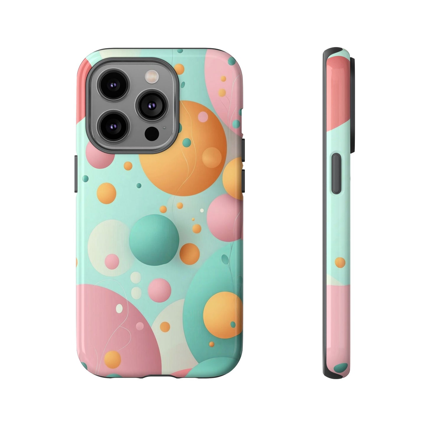 Bubble Pop Delight – Abstract Food-Themed Phone Case for iPhone, Samsung & Pixel