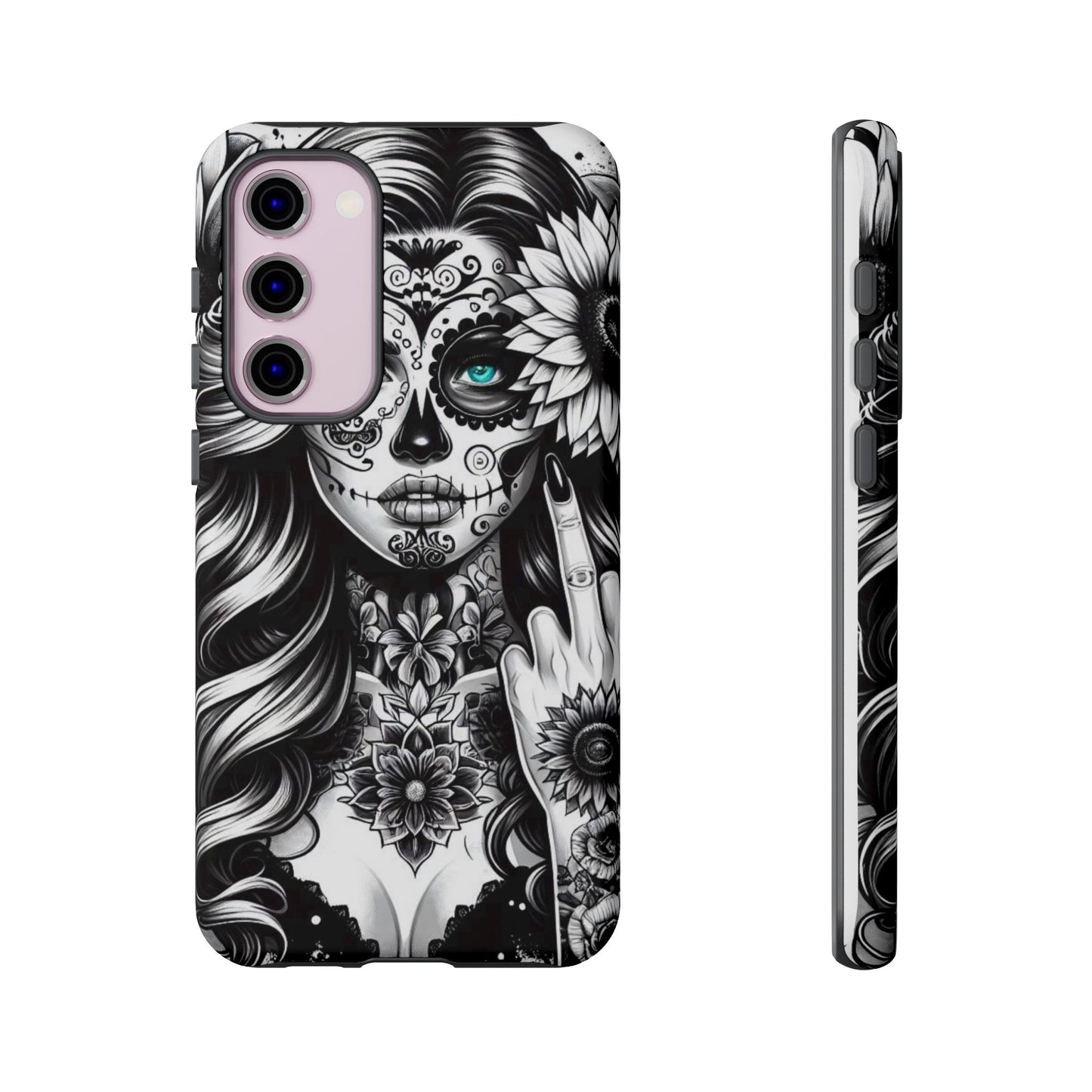 La Rebel – Day of the Dead Gothic Attitude Mobile Cover