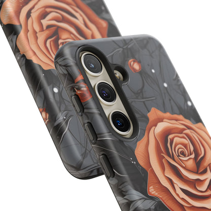 Mystic Noir Rose Mobile Case
