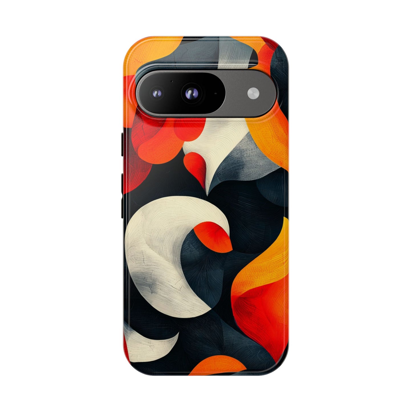 Molten Flow – Abstract Flame Phone Case for iPhone, Samsung & Pixel