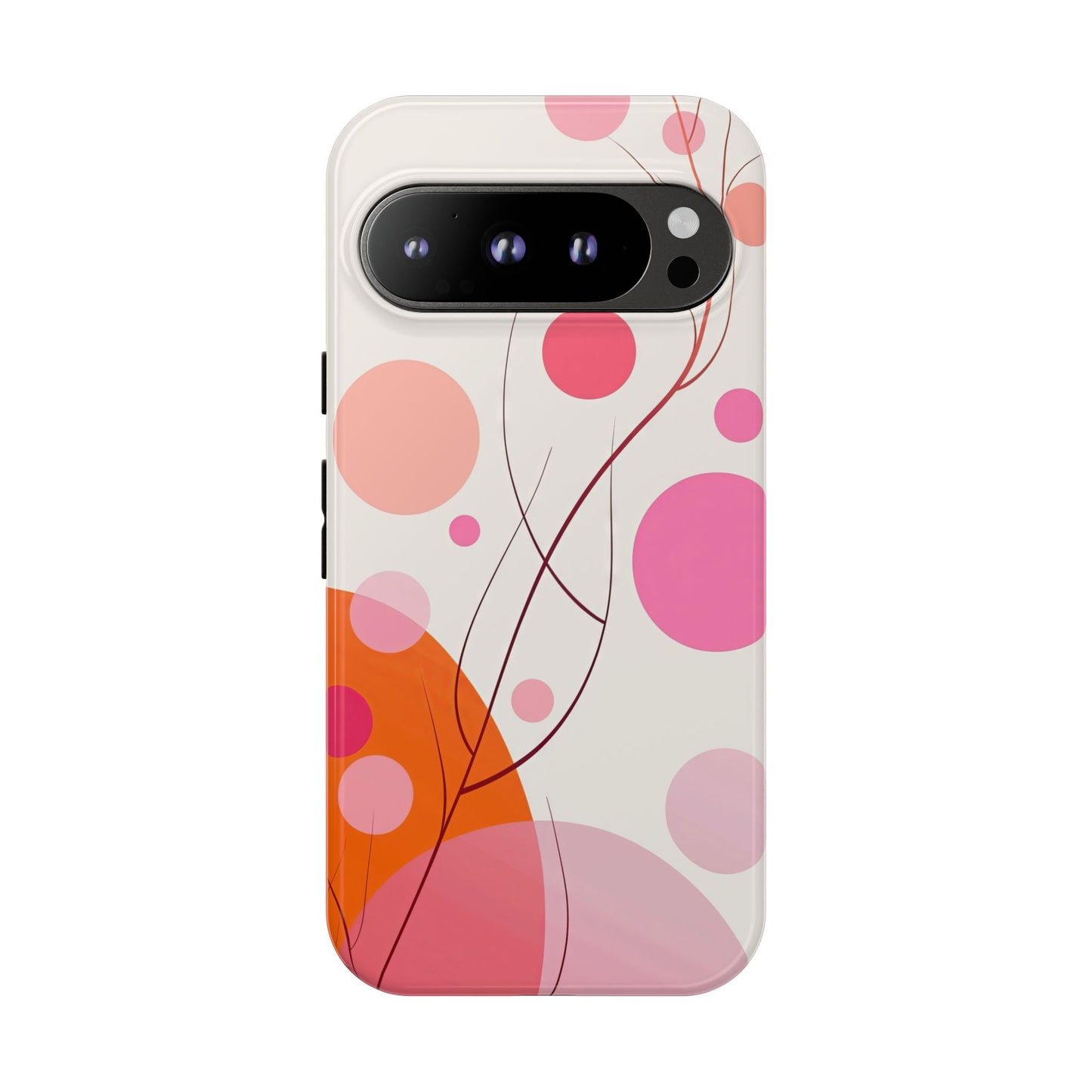 Blush Bloom – Abstract Floral Phone Case for iPhone, Samsung & Pixel