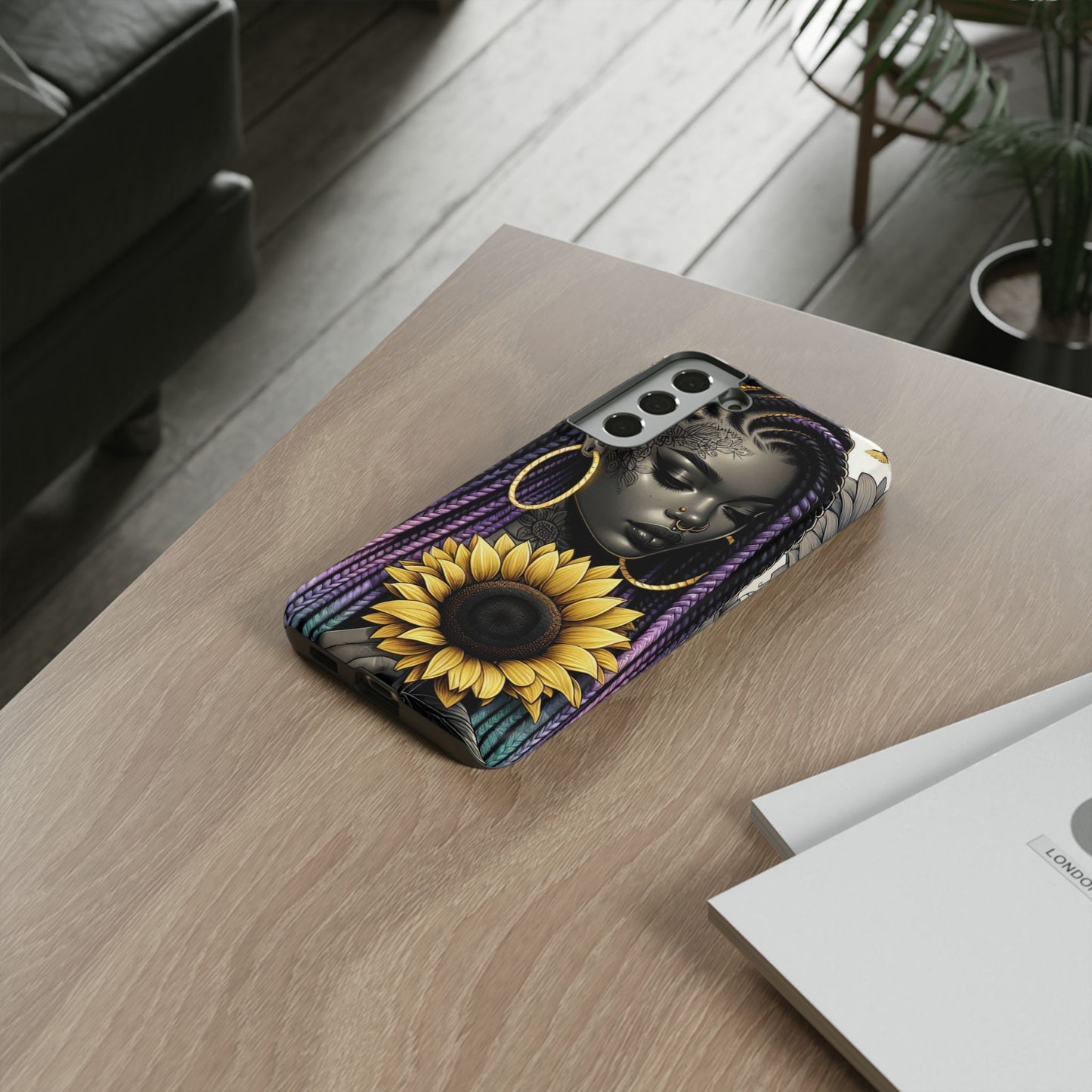 Sunflower Soul Art Mobile Case