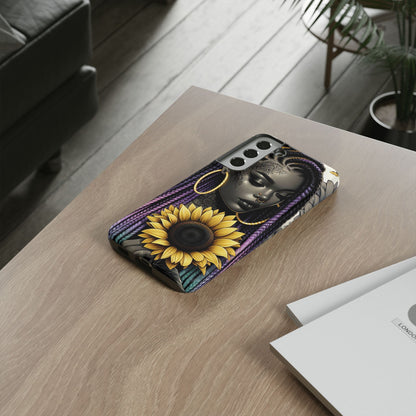 Sunflower Soul Art Mobile Case