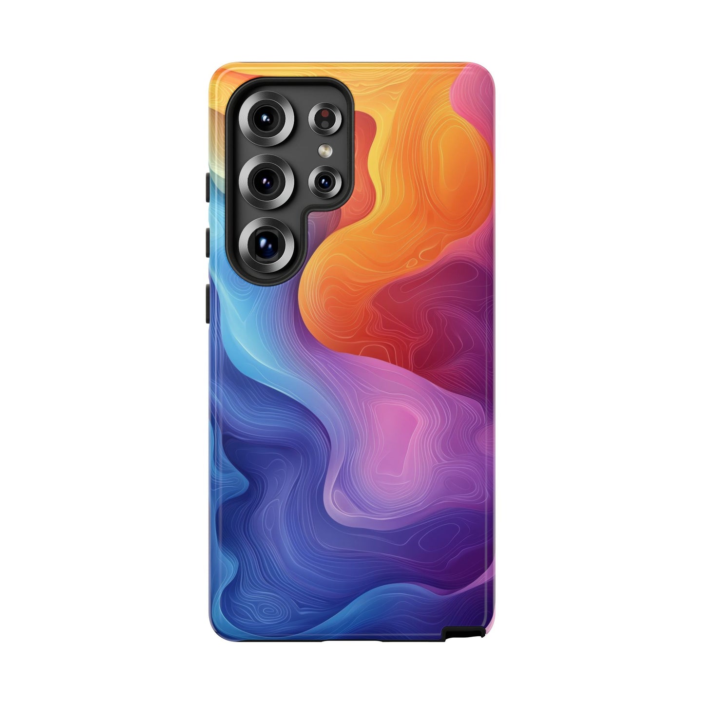 Aurora Flow Watercolor Phone Case for iPhone, google Pixel & Samsung