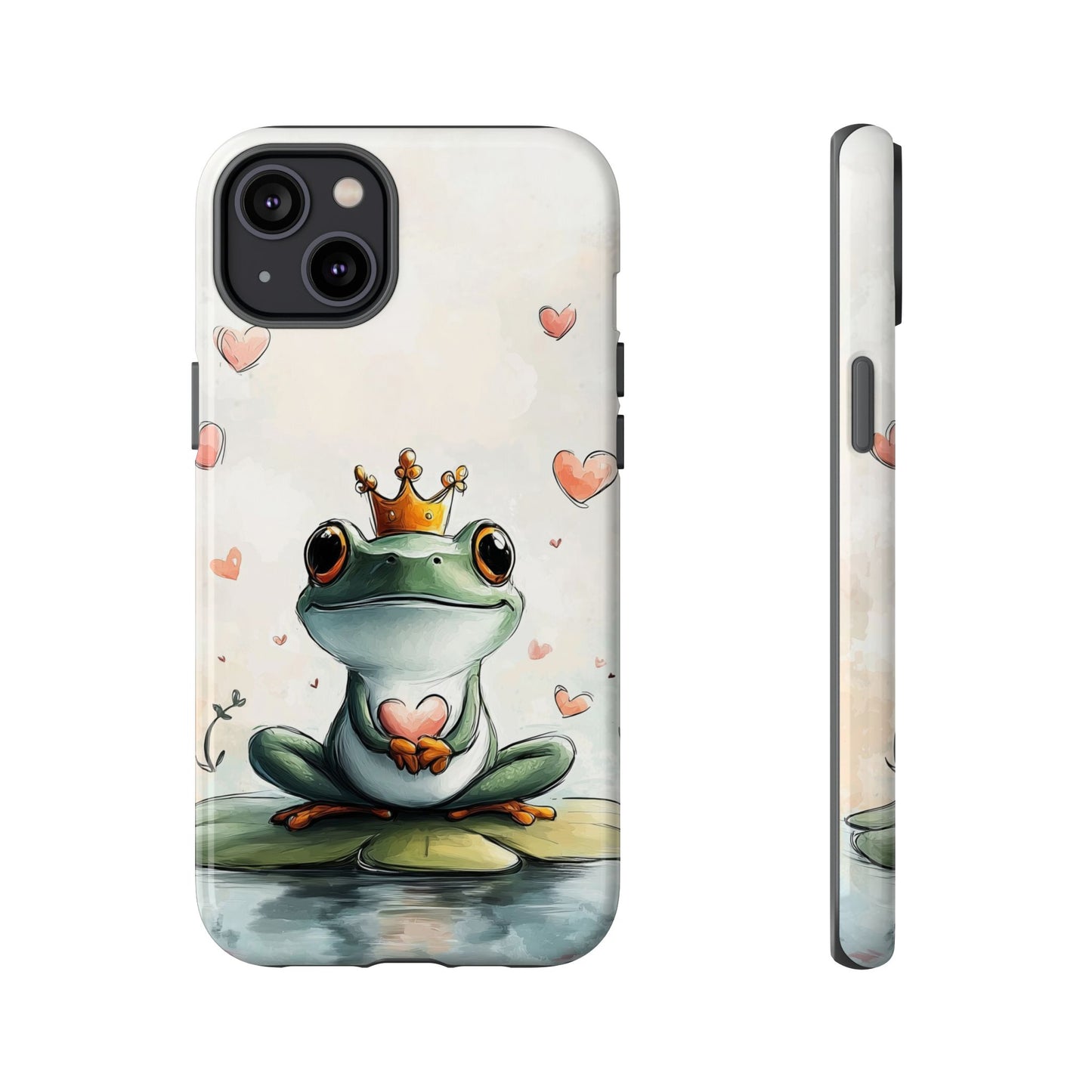 Frog Prince Phone Case – Cute Anime Aesthetic for iPhone, Google Pixel & Samsung