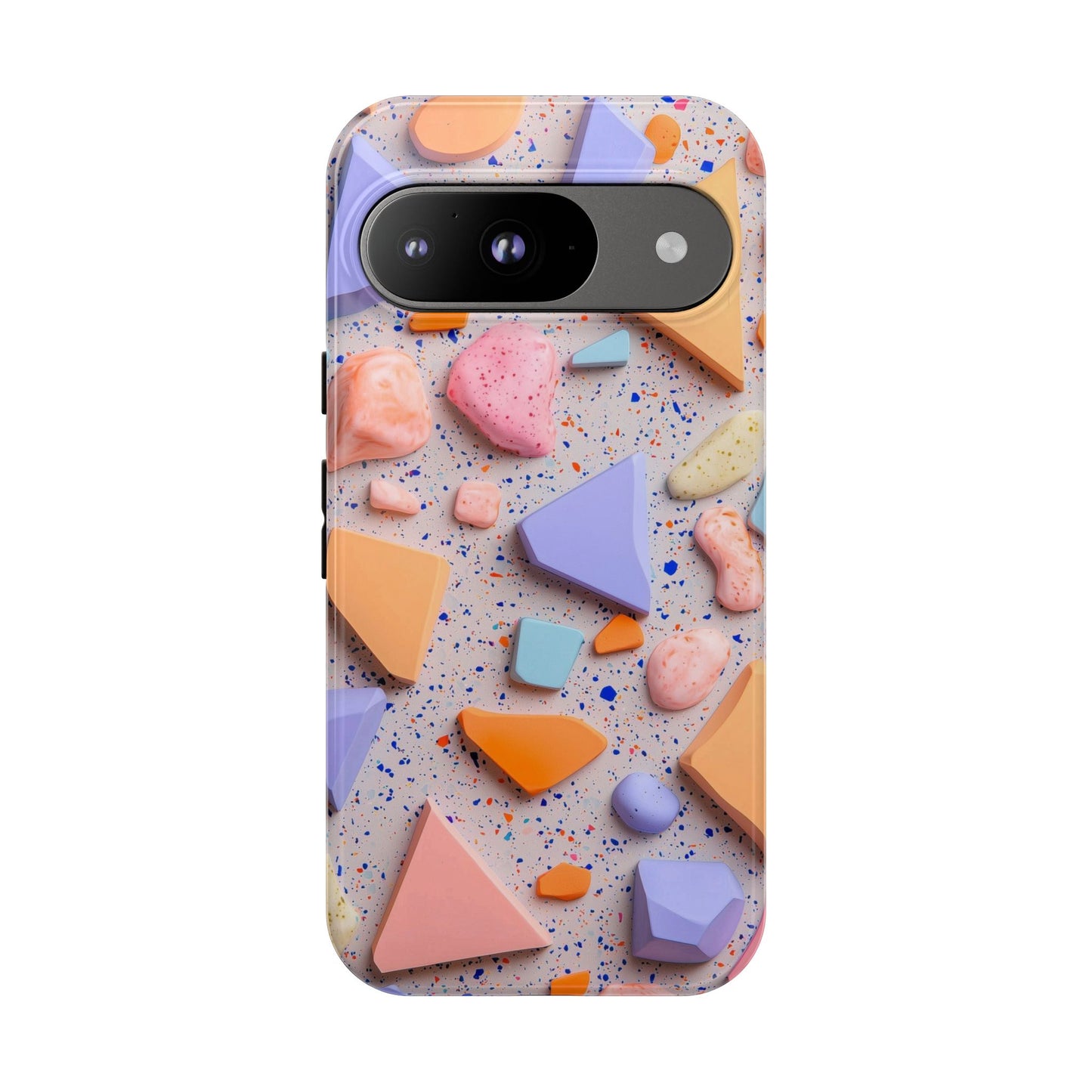 Playful Pastel Terrazzo Phone Case for iPhone, google Pixel & Samsung