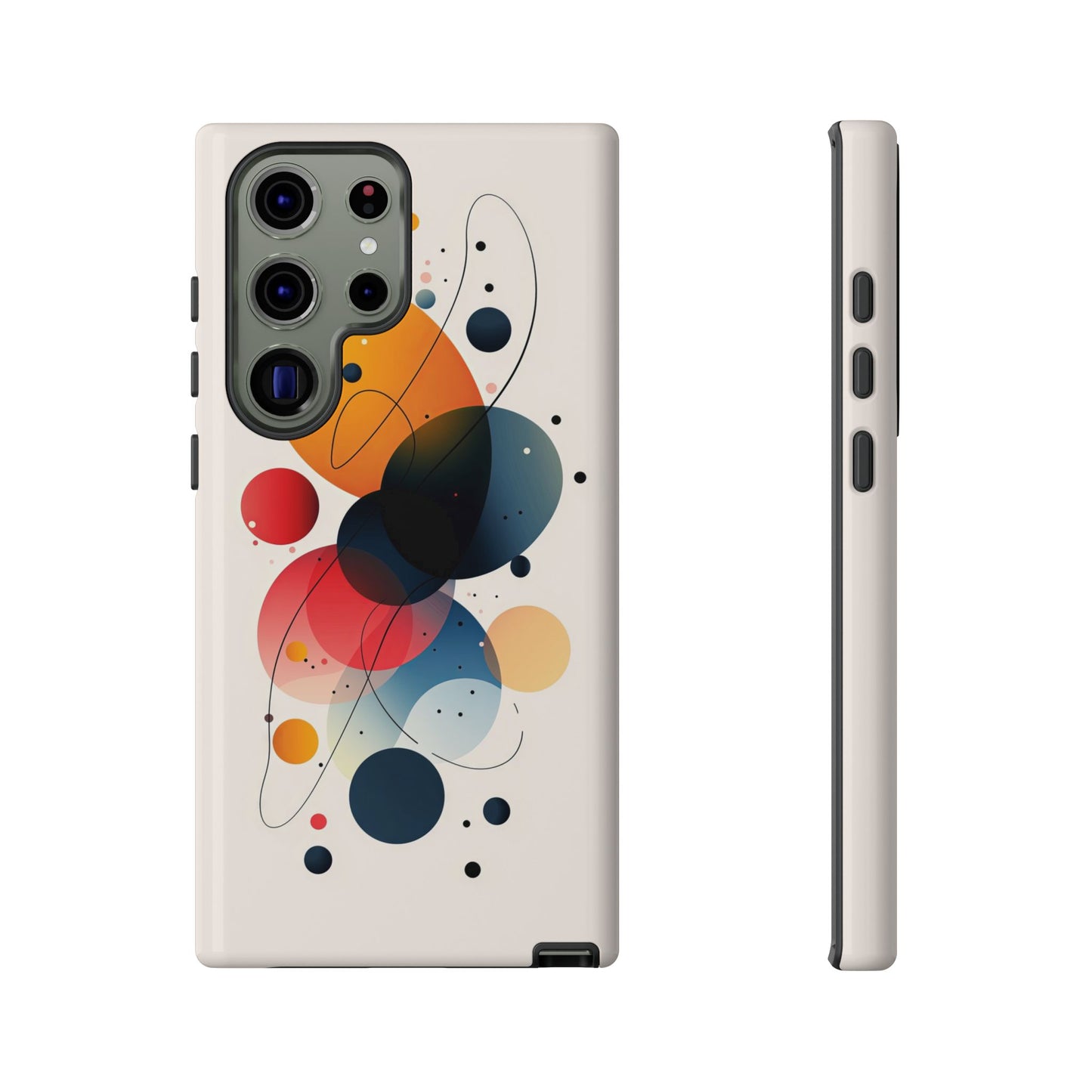 Galactic Echo – Abstract Minimalist Phone Case for iPhone, Samsung & Pixel