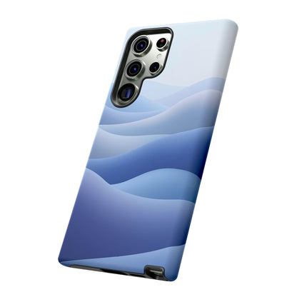 Intricate Abstract Wavy Landscape phone case