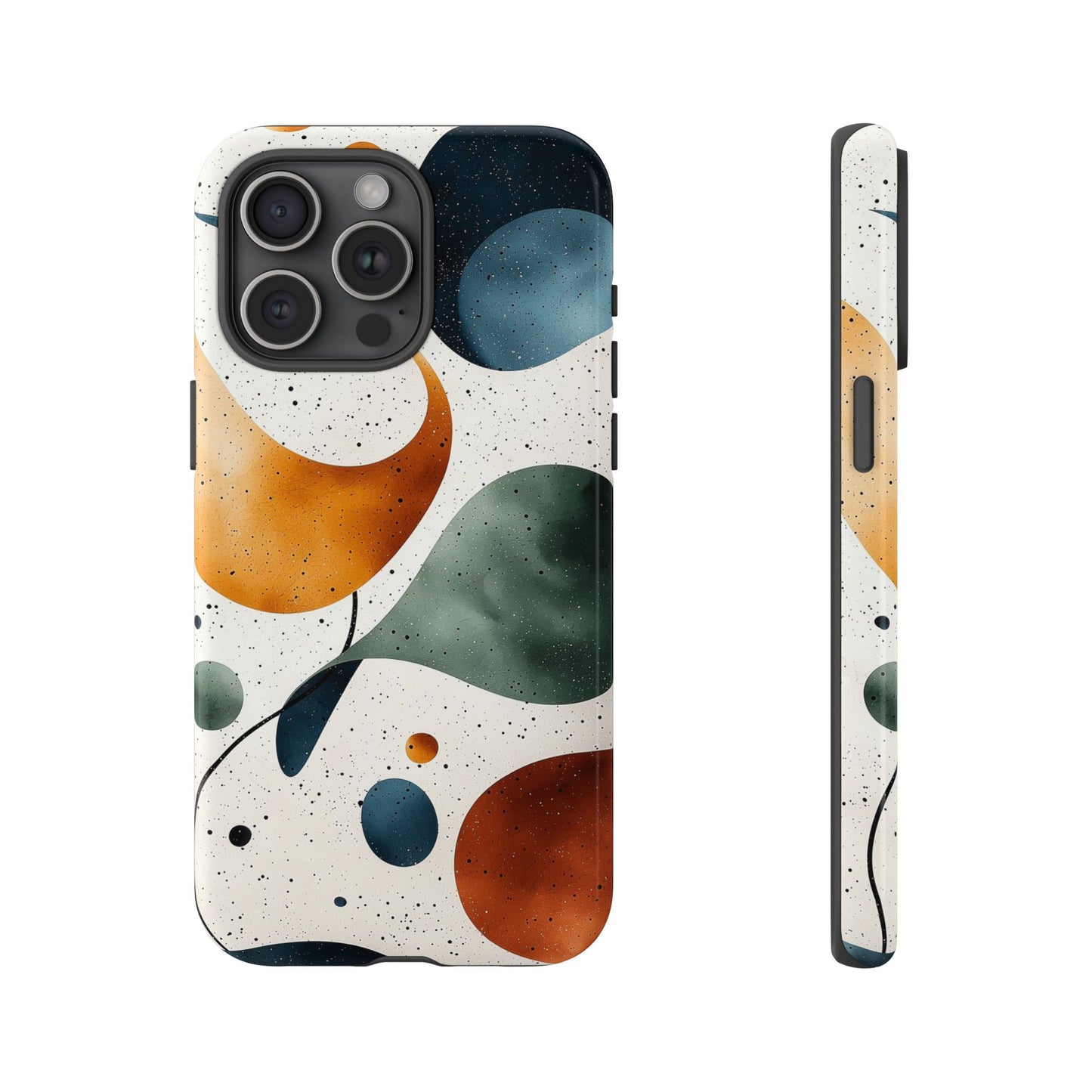 Chic Marble Splatter Phone Case – iPhone, Google Pixel, Samsung