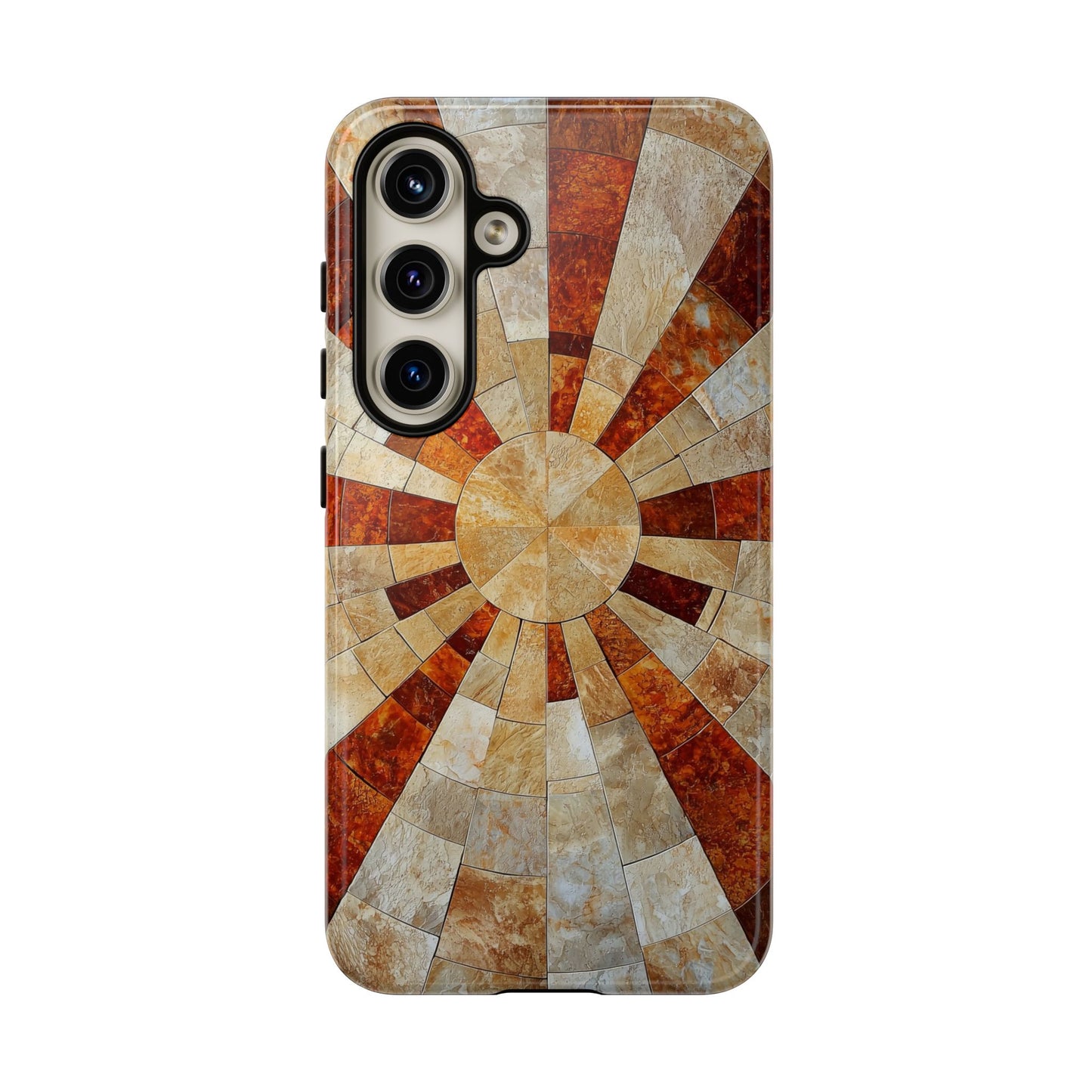 Boho Radiance Stone Mosaic Phone Case for iPhone, Pixel & Samsung