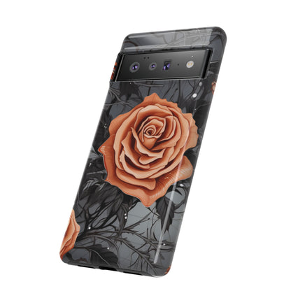 Mystic Noir Rose Mobile Case