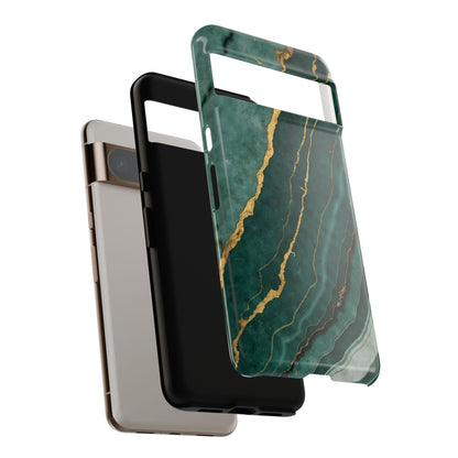 Jade Green Marble Case Design