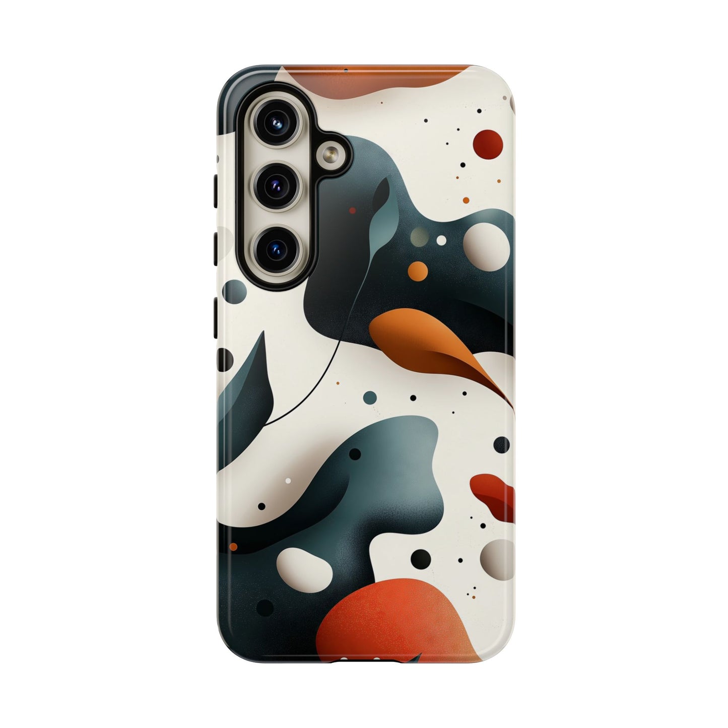 Midnight Bloom – Organic Abstract Phone Case for iPhone, Samsung & Pixel
