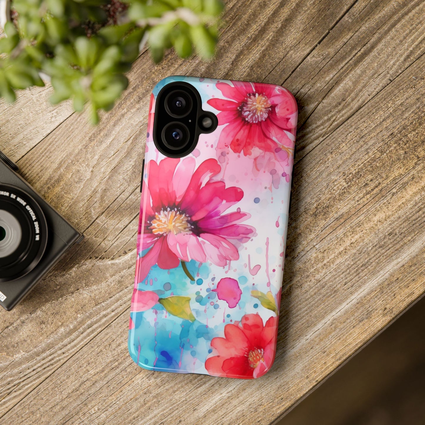 Watercolor Bloom Floral Mobile Case