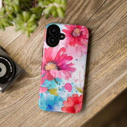 Watercolor Bloom Floral Mobile Case