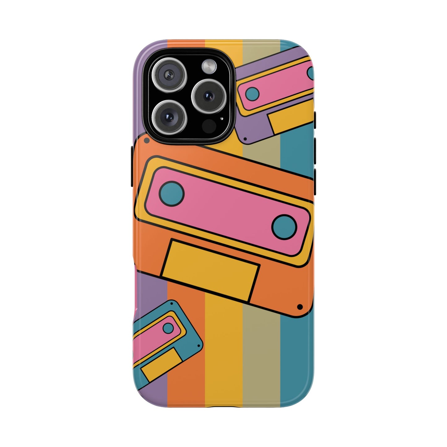 Retro Cassette Tape Phone Case – Vintage 90s Aesthetic for iPhone, Samsung & Google Pixel