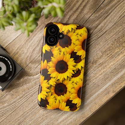 Vibrant Sunflower Bloom Mobile Case